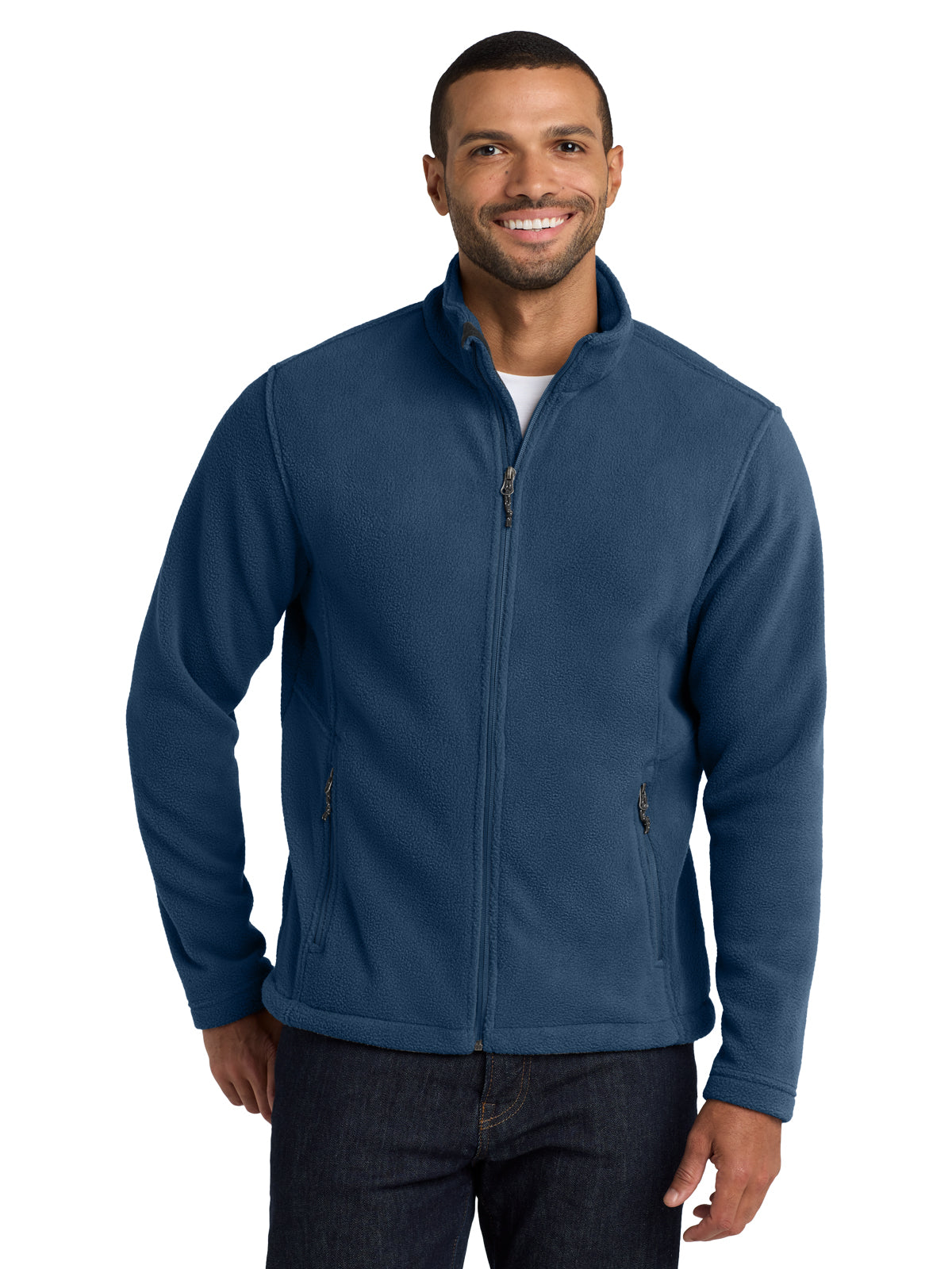 Men's Value Fleece Jacket - F217 - Insignia Blue