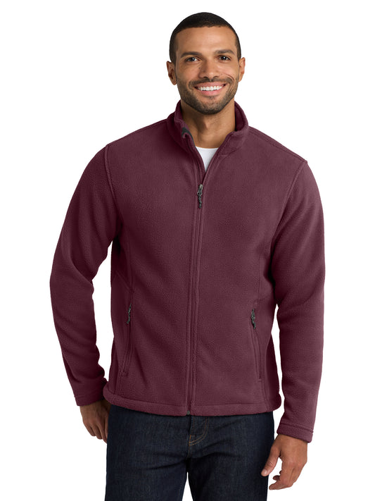 Men's Value Fleece Jacket - F217 - Maroon