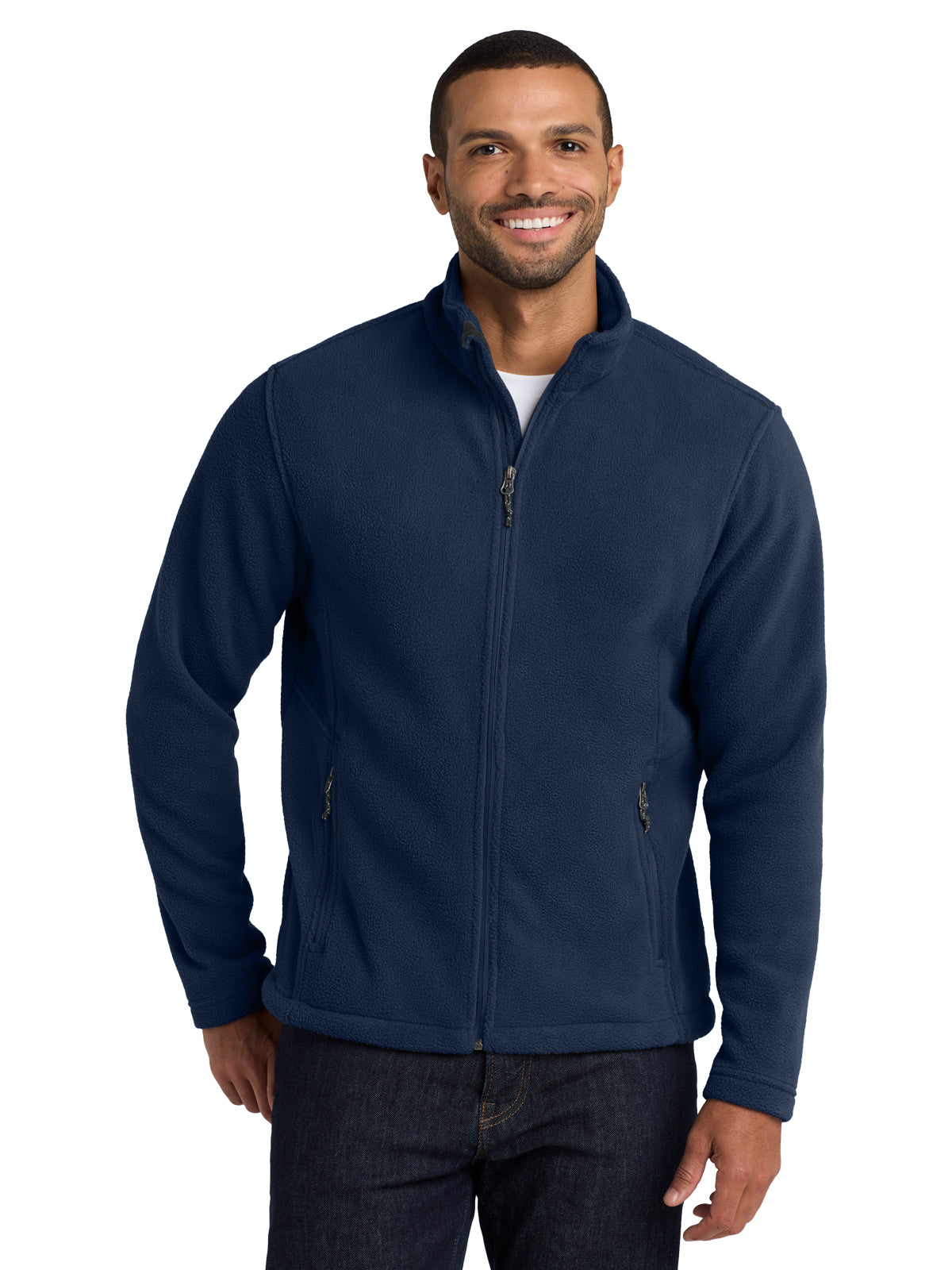 Men's Value Fleece Jacket - F217 - True Navy