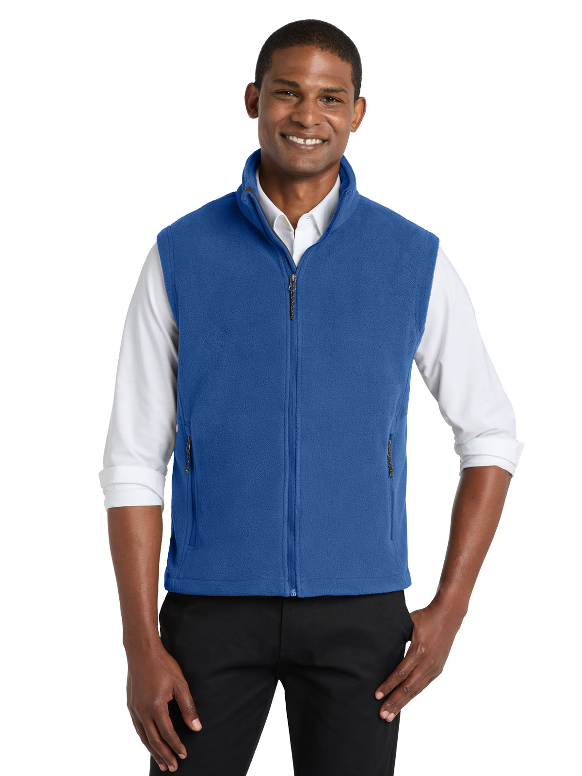 Men's Microfleece Jacket - F219 - True Royal