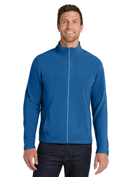 Men's Microfleece Jacket - F223 - Light Royal