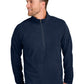 Men's Microfleece 1/2-Zip Pullover Sweatshirt - F224 - True Navy