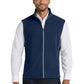 Men's 2-Pocket Microfleece Vest - F226 - True Navy