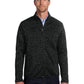 Men's Fleece Jacket - F232 - Black Heather