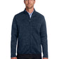 Men's Fleece Jacket - F232 - River Blue Navy Heather
