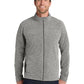 Men's Heather Microfleece Full-Zip Jacket - F235 - Pearl Grey Heather