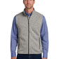 Men's Fleece Vest - F236 - Grey Heather