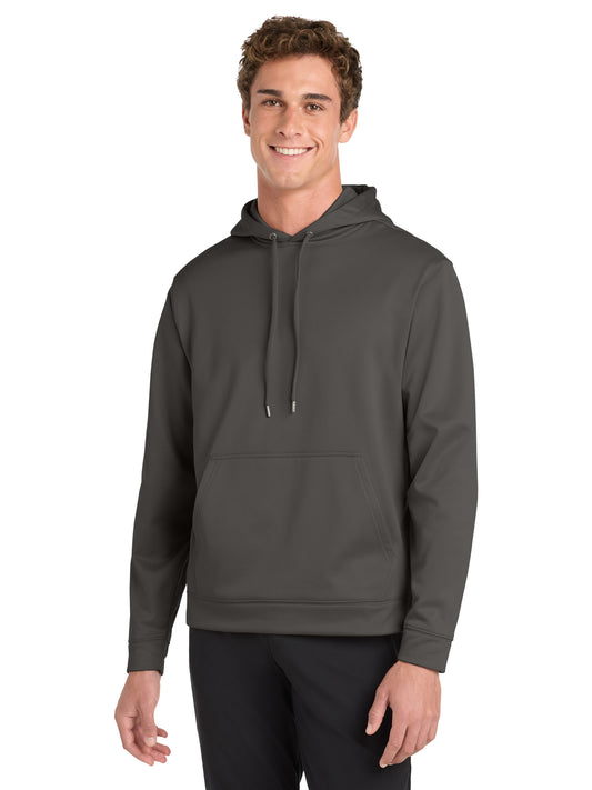 Men's Sport-Wick Fleece Pullover Hooded Sweatshirt - F244 - Iron Grey