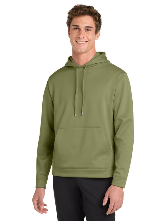 Men's Sport-Wick Fleece Pullover Hooded Sweatshirt - F244 - Olive Drab Green