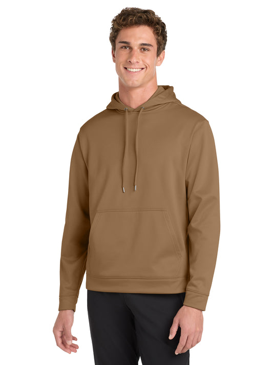 Men's Sport-Wick Fleece Pullover Hooded Sweatshirt - F244 - Woodland Brown