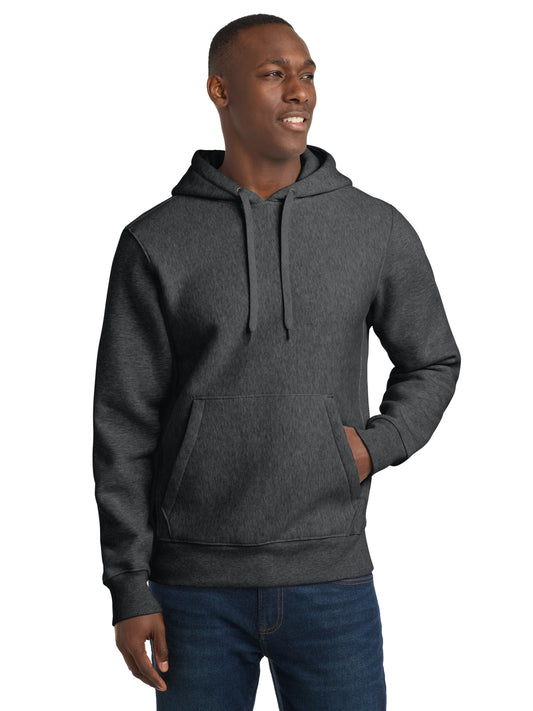 Men's Super Heavyweight Pullover Hooded Sweatshirt - F281 - Graphite Heather