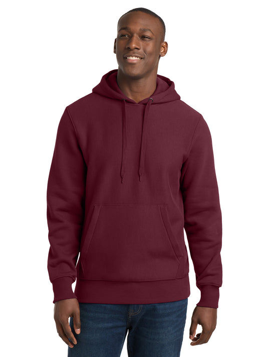 Men's Super Heavyweight Pullover Hooded Sweatshirt - F281 - Maroon