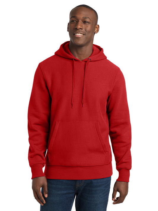 Men's Super Heavyweight Pullover Hooded Sweatshirt - F281 - Red