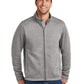 Men's 2-Pocket Arc Sweater Fleece Jacket - F428 - Deep Smoke Heather