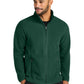 Men's Two-Pocket C-FREE Raglan Fleece Jacket - F700 - Dark Green