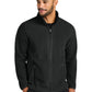 Men's Two-Pocket C-FREE Raglan Fleece Jacket - F700 - Deep Black