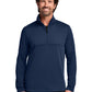 Men's Smooth Fleece 1/4 Zip Sweatshirt - F804 - River Blue Navy