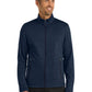 Men's Two-Pocket Collective Striated Fleece Jacket - F905 - River Blue Navy Heather
