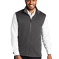 Men's Smooth Fleece Vest - F906 - Graphite