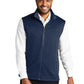 Men's Smooth Fleece Vest - F906 - River Blue Navy