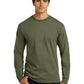 Men's Pocketless Long Sleeve Tee - G2400 - Military Green