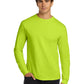 Men's Pocketless Long Sleeve Tee - G2400 - Safety Green