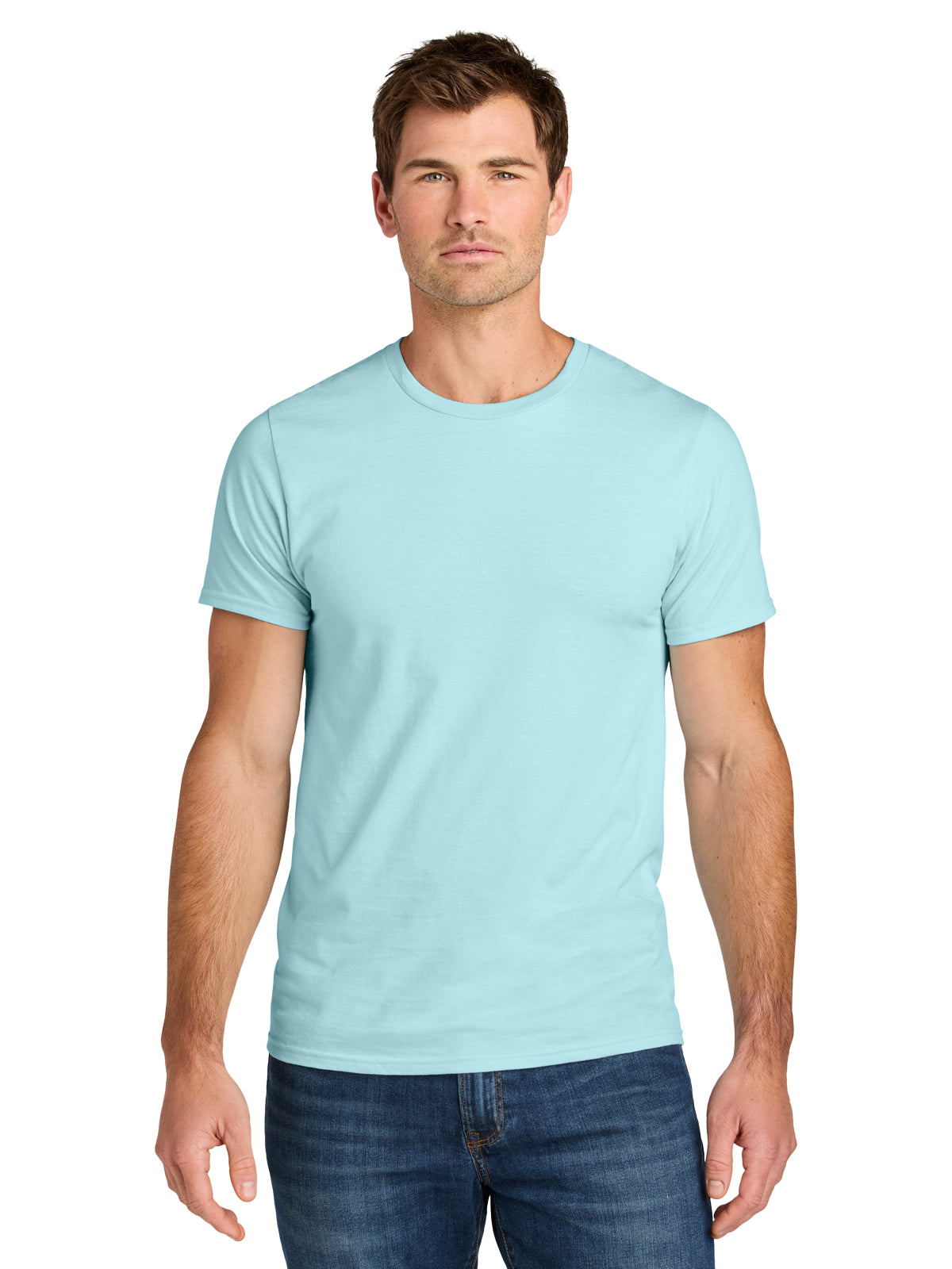 Unisex Ring Spun T-Shirt - IC46M - Breezy Blue