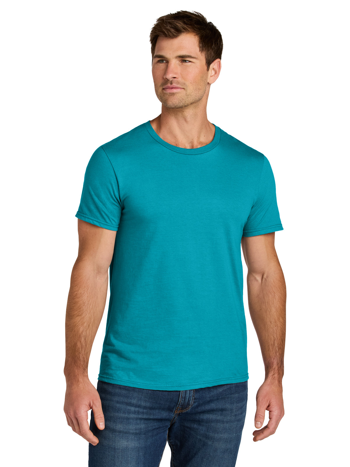 Unisex Ring Spun T-Shirt - IC46M - California Blue