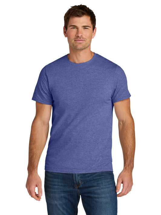 Unisex Ring Spun T-Shirt - IC46M - Retro Heather Purple