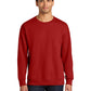 Unisex Pocketless CVC Ring Spun Crewneck Sweatshirt - IC48M - True Red