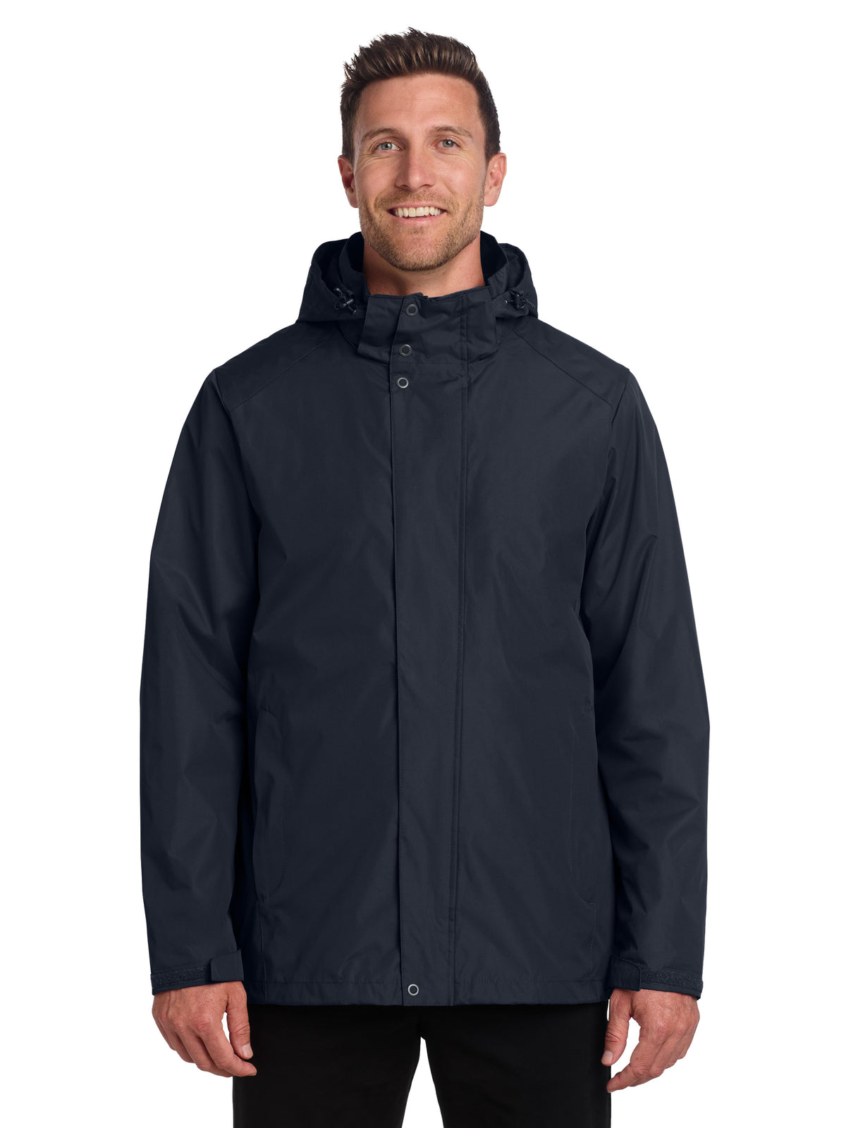 Men's 2-Pocket All-Weather Jacket - J123 - River Blue Navy