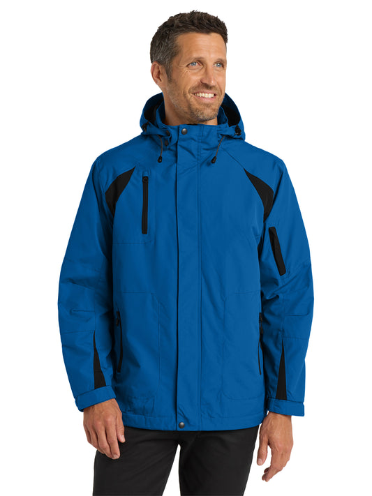 Men's All-Season II Waterproof Jacket - J304 - Snorkel Blue/Black