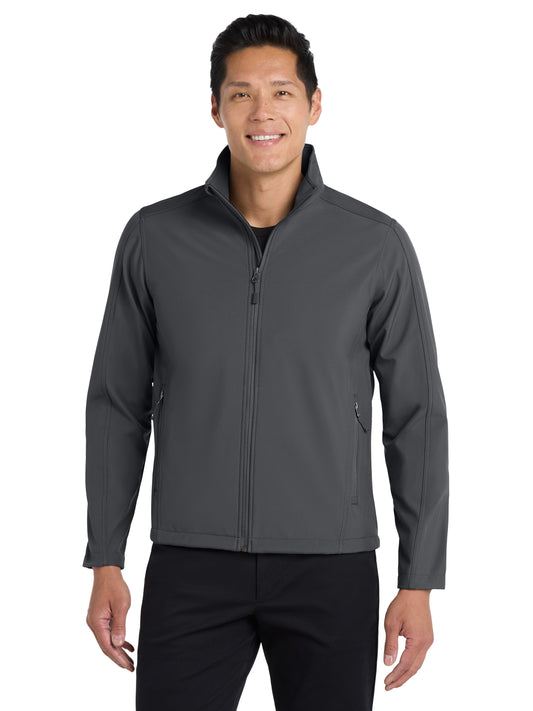 Men's Soft Shell Jacket - J317 - Battleship Grey