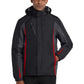 Men's Colorblock 3-in-1 Jacket - J321 - Black/Magnet/Signal Red