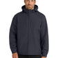 Men's Hooded Charger Jacket - J327 - Battleship Grey
