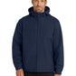 Men's Hooded Charger Jacket - J327 - True Navy