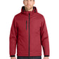 Men's Four-Pocket Vortex Waterproof 3-in-1 Jacket - J332 - Rich Red/Black