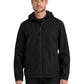 Men's Tech Waterproof Rain Jacket - J406 - Deep Black