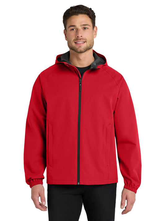 Men's Rain Jacket - J407 - Deep Red