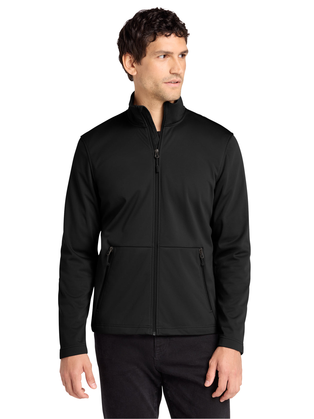 Men's Flexshell Jacket - J617 - Deep Black