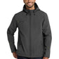 Men's Textured Hooded Soft Shell Jacket - J706 - Charcoal