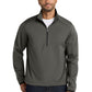 Men's Active 1/2-Zip Soft Shell Jacket - J716 - Grey Steel