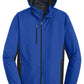 Men's Active Hooded Soft Shell Jacket - J719 - True Royal/Deep Black