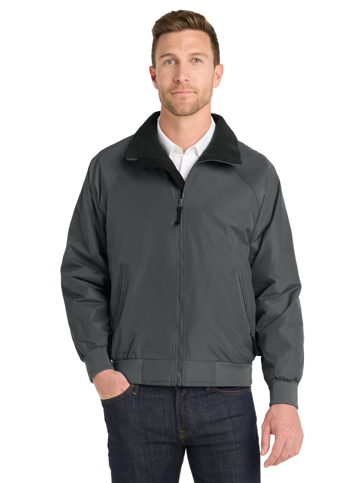 Men's Challenger Jacket - J754 - Steel Grey/True Black