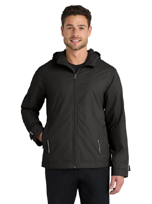Men's Northwest Slicker Waterproof Jacket - J7710 - Black