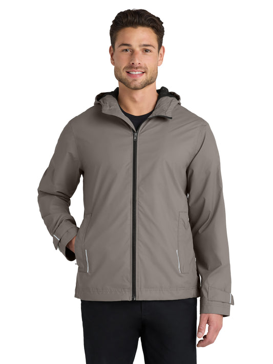 Men's Northwest Slicker Waterproof Jacket - J7710 - Northern Grey