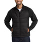 Men's Hybrid Soft Shell Jacket - J787 - Deep Black