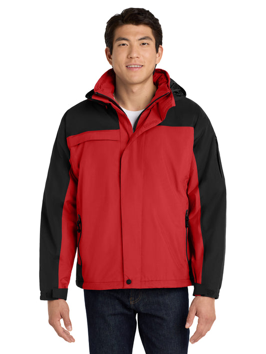 Men's Nootka Jacket - J792 - Engine Red/Black