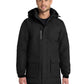 Men's Heavyweight Waterproof Parka Jacket - J799 - Black