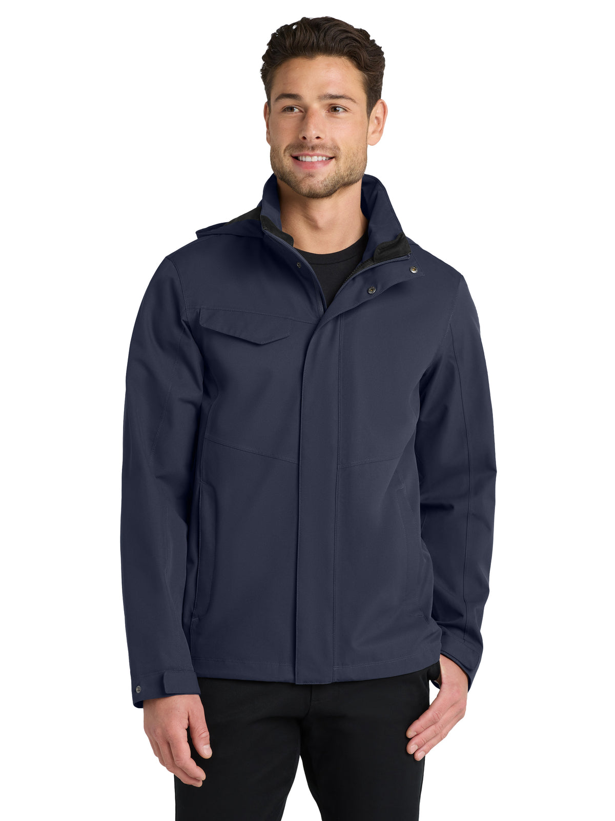 Men's Collective Waterproof Outer Shell Jacket - J900 - River Blue Navy